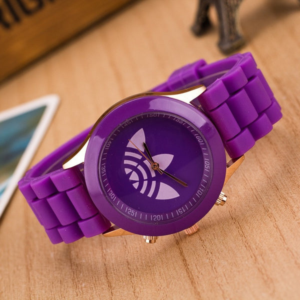 Ladies Silicon Dress Casual Watch