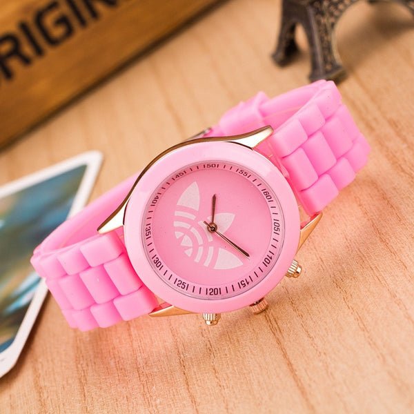 Ladies Silicon Dress Casual Watch