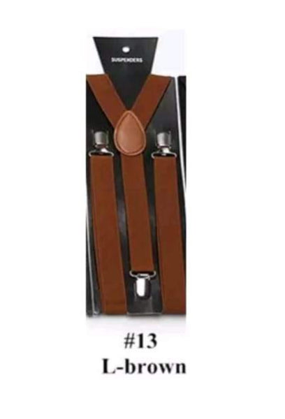 4 Clip Men's Suspenders