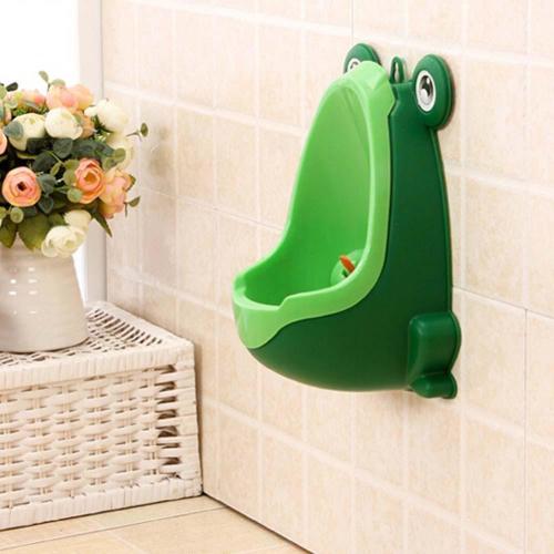 Children's Froggy Potty Urinal Trainer for Boys- Green