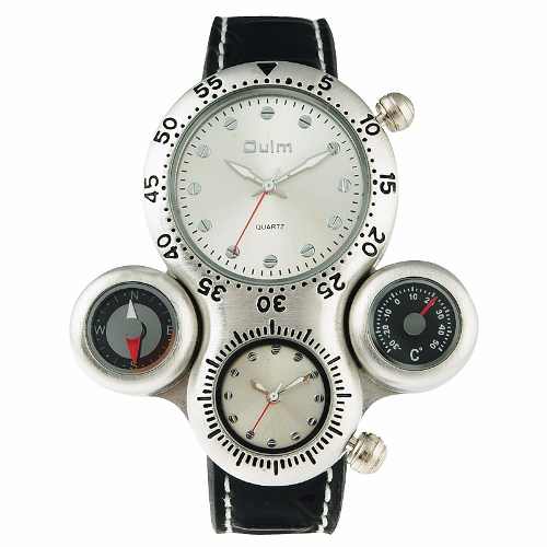 Men's Oulm Watch (HP1149)- Silver
