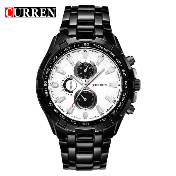 Stainless Steel Business Casual Men's Watches - 10 Styles