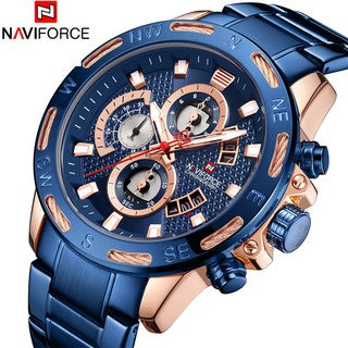 Men's Naviforce Watch (9165)- Blue