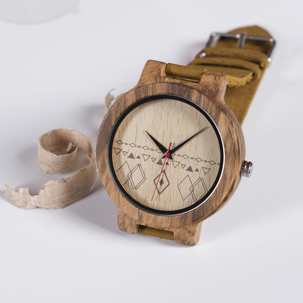 Men's Bamboo Handcrafted Watch