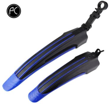 Bike Fender Front and Rear Mudguard - Blue