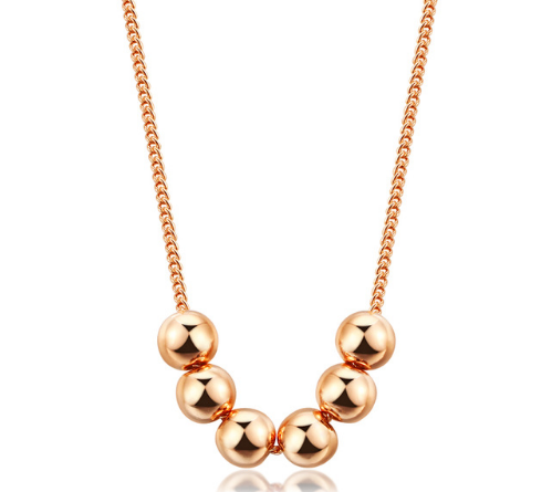 Rose Gold Plated Pendent Necklace