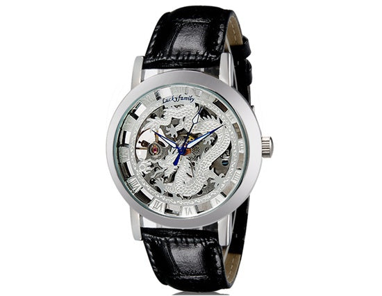 Unisex Automatic Skeleton Mechanical Watches - 2 Styles