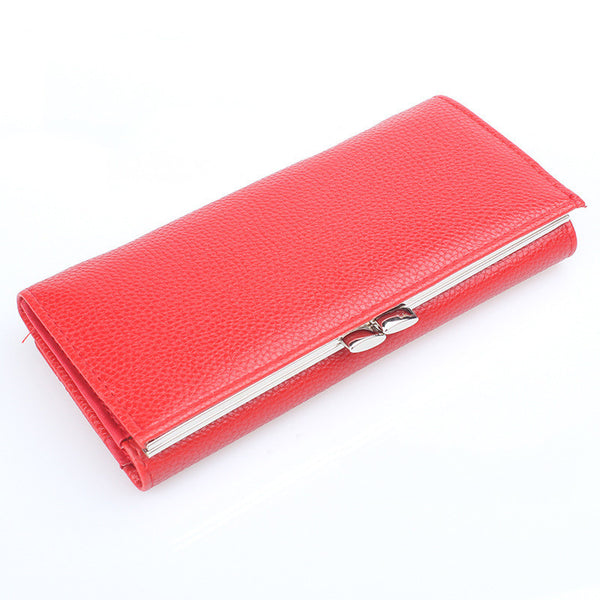 Ladies Casual Clutch Wallets - 4 Colours
