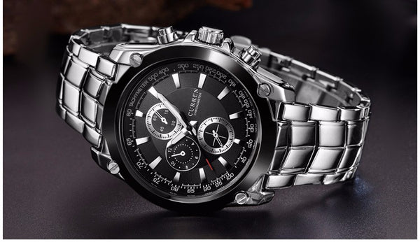 Men's Stainless Steel Business Casual Watch - Curren