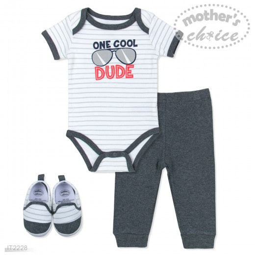 BOY'S 3PC SETS 'ONE COOL DUDE'