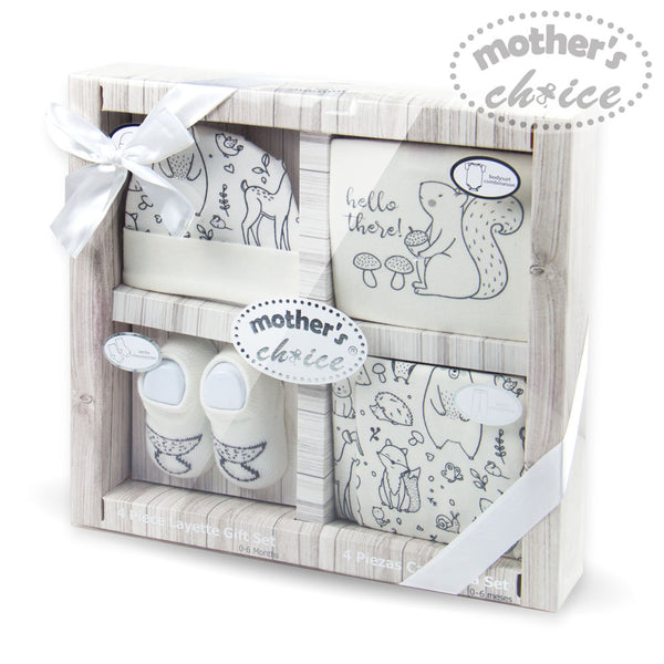 4 PC INFANT GIFT SETS - HELLO THERE
