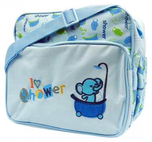 Nappy Day Pack - I Love Shower Blue