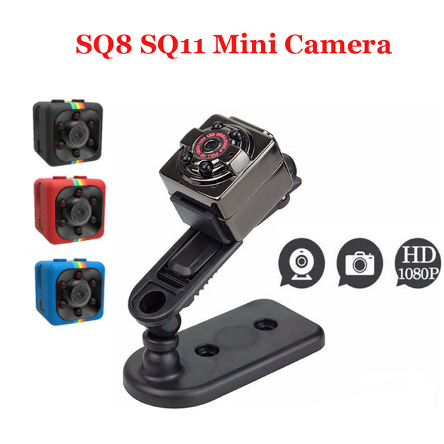 SQ11 HD 1080P Micro Camera with Infrared Night Vision and Motion Detection
