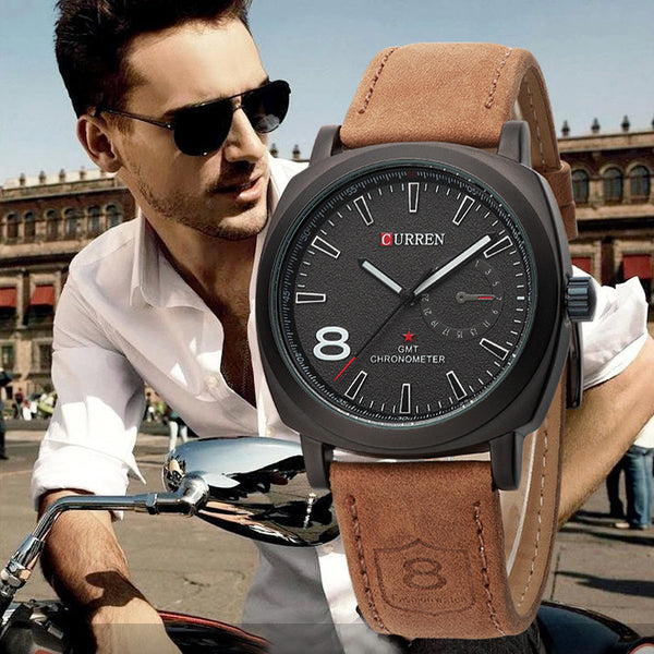 Men's Casual Curren Watches - 2 Styles