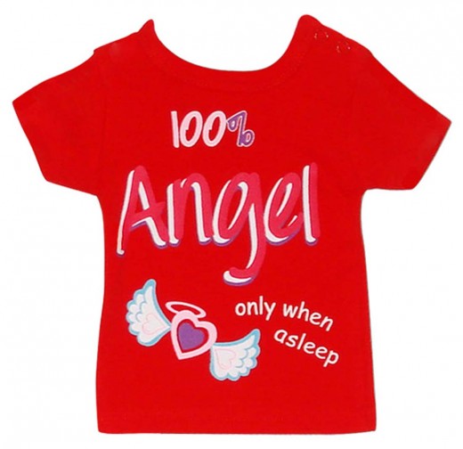 Infants Short Sleeve T-shirts - Red