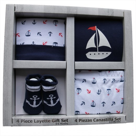 4 PC GIFT SETS - BOAT