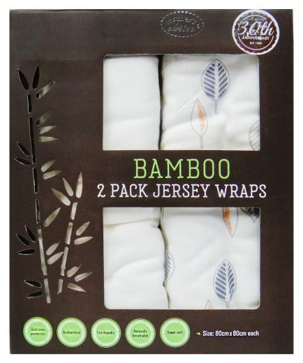 BAMBOO 2 PACK JERSEY WRAPS