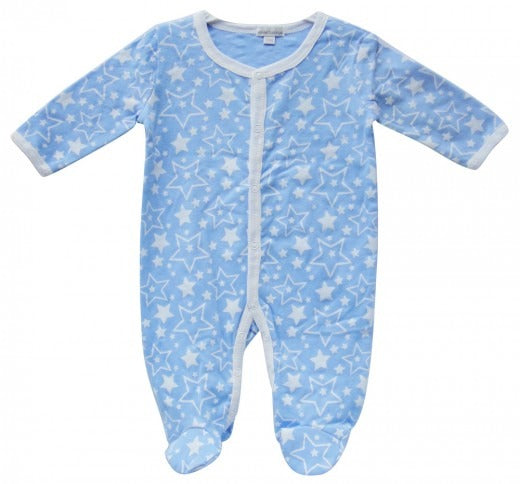 100% COTTON KNITTED GROWER 'BLUE-STARS'