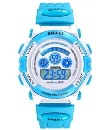 Smael Kids Multifunctional Digital Watch Model 0704 - Blue