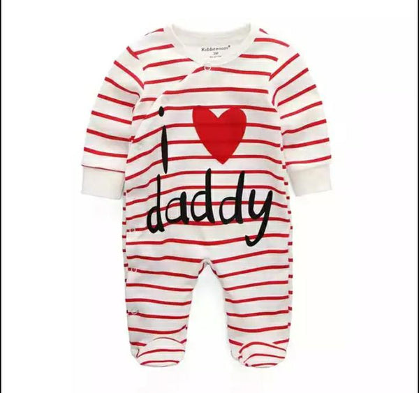 100% COTTON LONG SLEEVE GROWER -  I LOVE DADDY