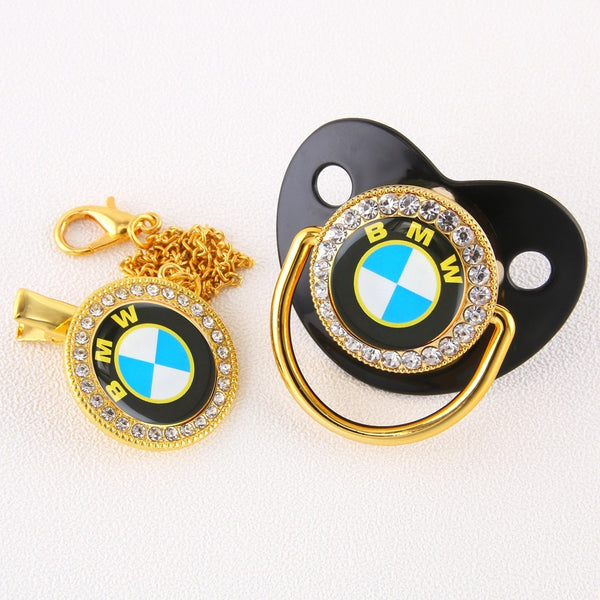Baby Bling Dummy Pacifier - BMW Black