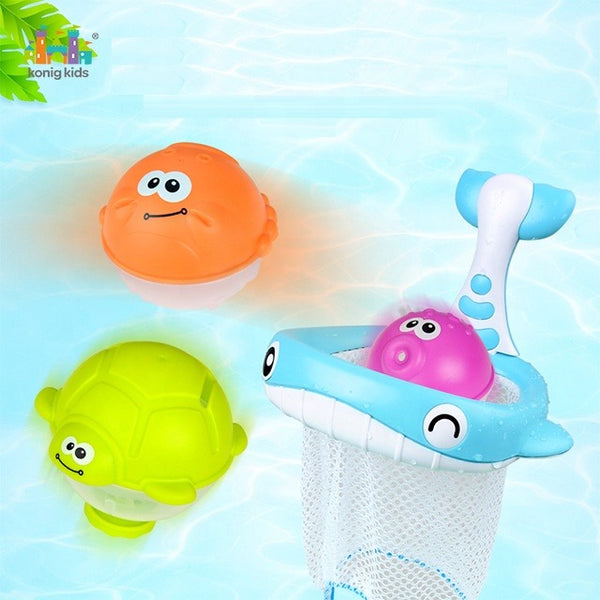 Baby Bath Toy Fishing Net