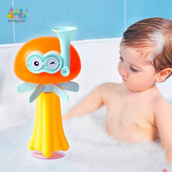 Baby Bath Toy Rotating Floating Shower Octopus