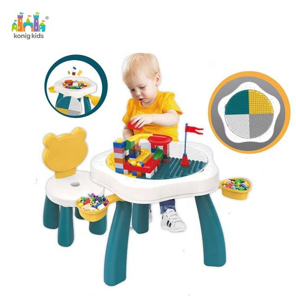 Early Education Activity Table With Blocks