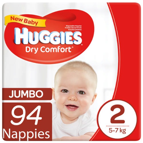 Huggies Dry Comfort Jumbo Pack Size 2