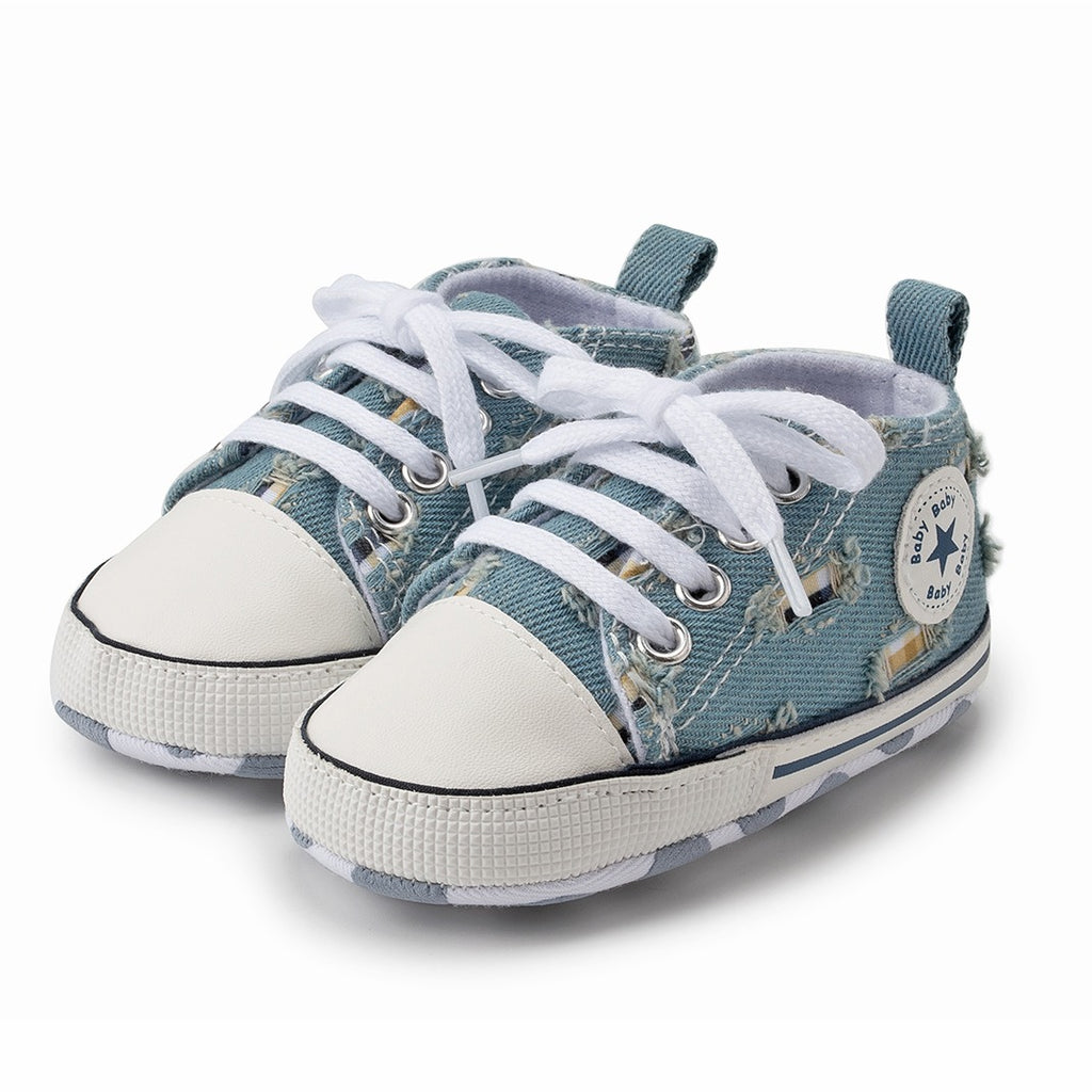 Infants Anti-slip Canvas Sneaker - Denim