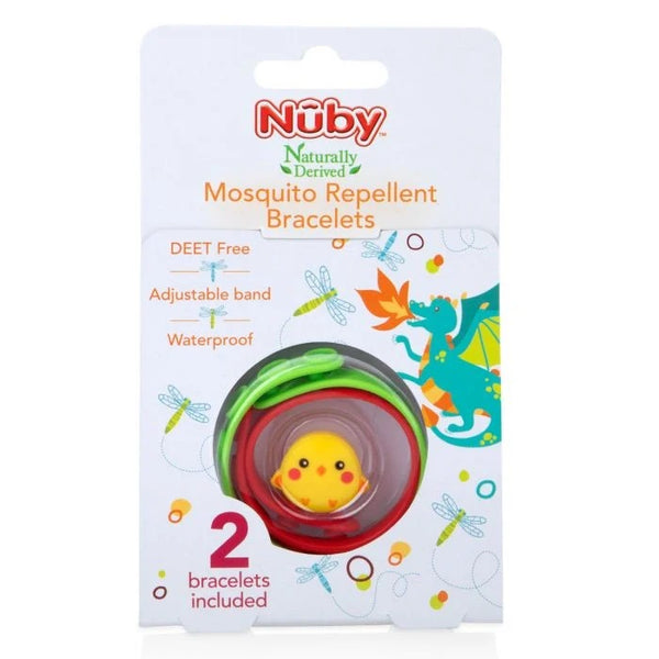 Nuby Insect Repellent Wristband With Charm 2 Pack