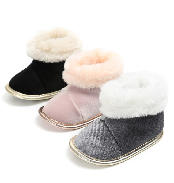 Infants Anti-slip Winter Flannel Boot