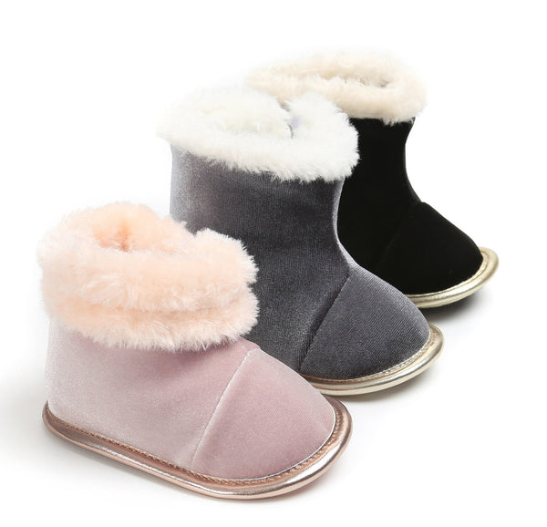 Infants Anti-slip Winter Flannel Boot