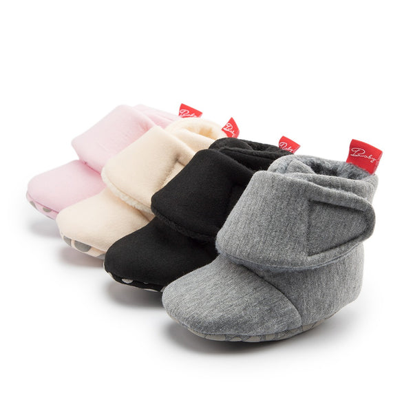 Infants Cotton Winter Slipper Shoe
