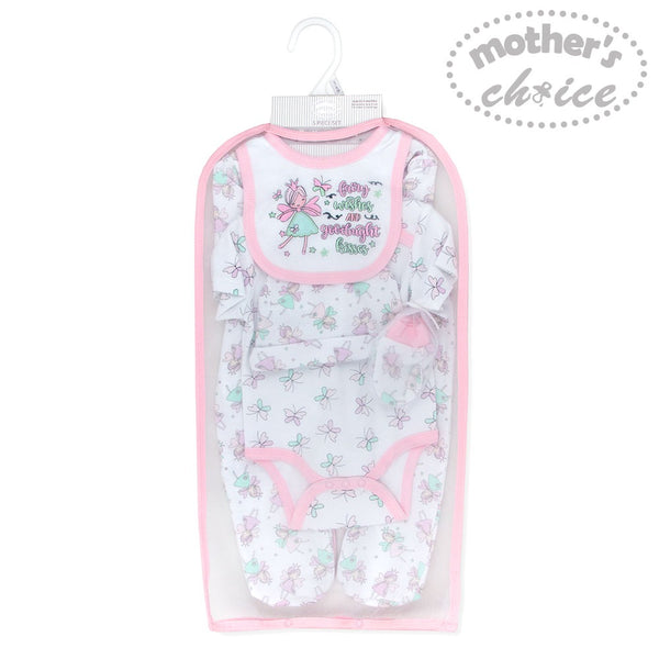 INFANTS 5PC STARTER PACK 'FAIRY WISHES AND GOODNIGHT KISSES'