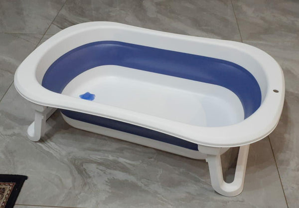 Infant Baby Foldable Bathtub -  Blue