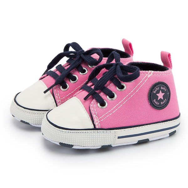 Infants Baby Canvas Sneaker - Pink