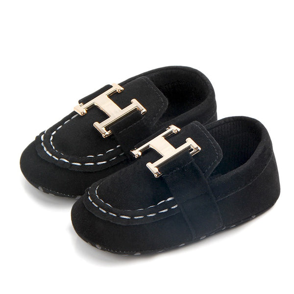 Infants Baby Boy Moccasins Loafers - Black