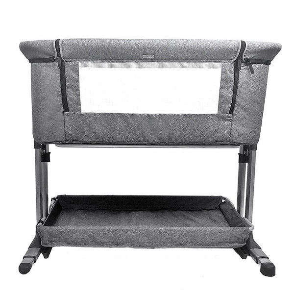 Infant Cot CoSleeper - Next to Me Camp Cot Co Sleeper - Grey
