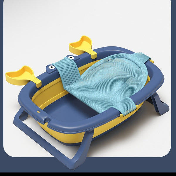 Infant Baby Foldable Bathtub -  Blue