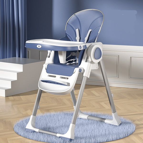 Baby Feeding High Chair - 3 Position - Blue