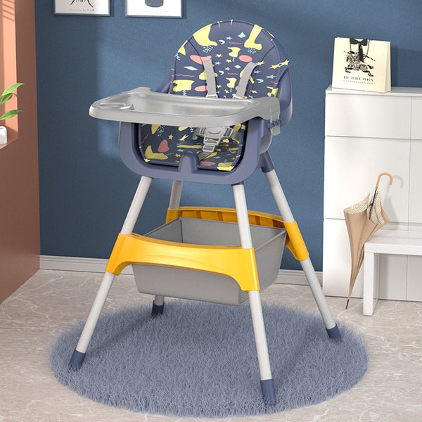 Baby Feeding High Chair - Pyramid Position - Blue Galaxy