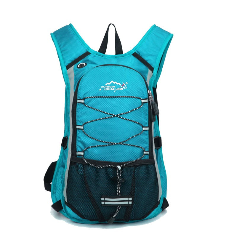 8L Backpack Hydration System Water Bag with FREE 1.5L Bladder - Blue