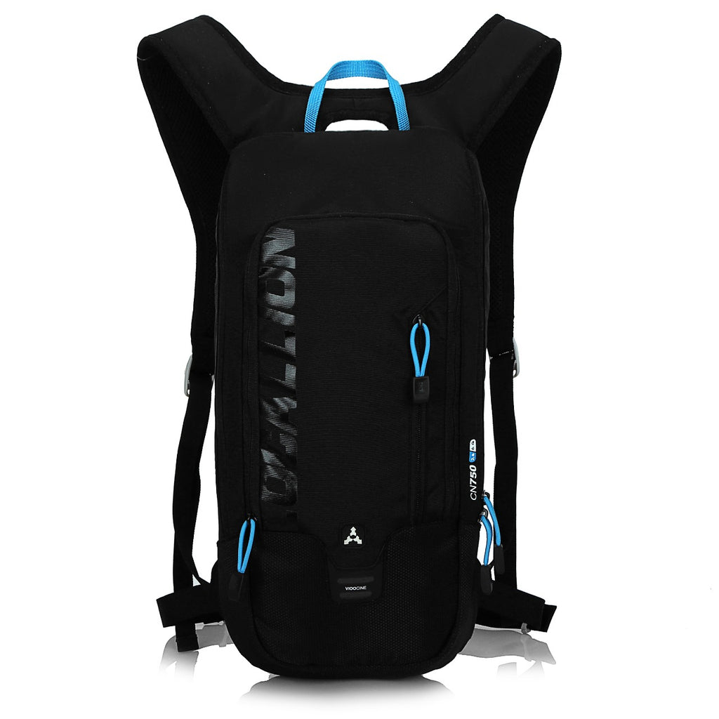 8L Slimlite Backpack Hydration System Water Bag with FREE 1.5L Bladder - Black