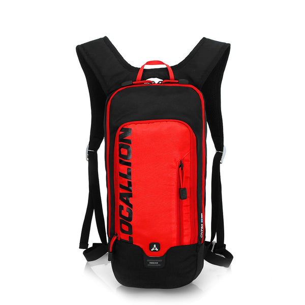 8L Slimlite Backpack Hydration System Water Bag with FREE 1.5L Bladder - Red