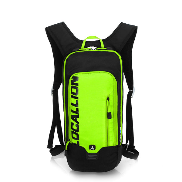 8L Slimlite Backpack Hydration System Water Bag with FREE 1.5L Bladder - Green