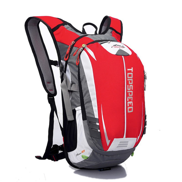 18L Backpack Hydration System Water Bag with FREE 1.5L Bladder - Red