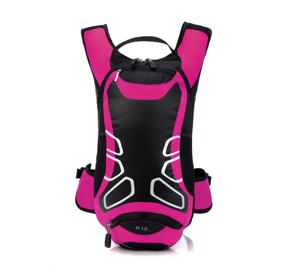 7L Backpack Hydration System Water Bag with FREE 1.5L Bladder - pink