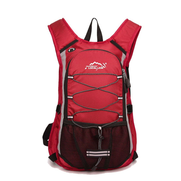 8L Backpack Hydration System Water Bag with FREE 1.5L Bladder - Red