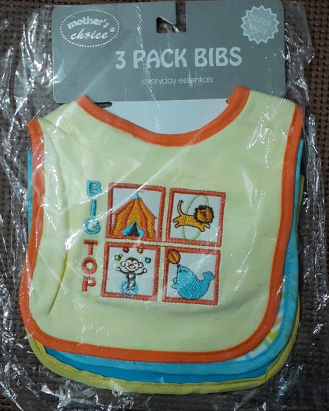 Baby Bibs 3 Pack - Big Top